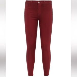 L’agence Coated Red Denim Jeans